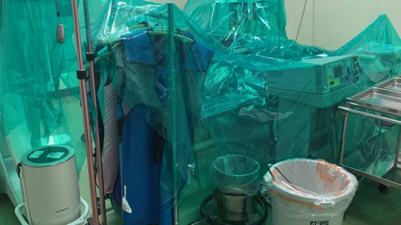 ***医院の診察室・待合室・トイレを光触媒コーティングしました